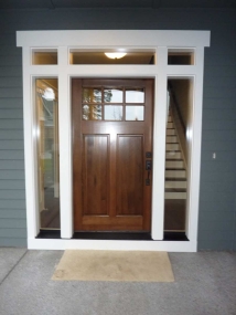 Photo of Front Entry to the Meadowlark II home plan